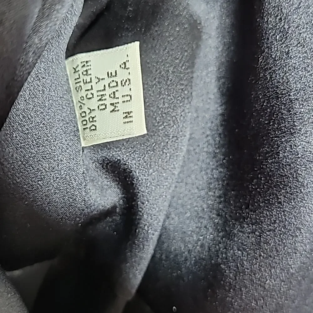 ‎Shawn Ray Fons Silk Ruffled Pleat Dress Size 6